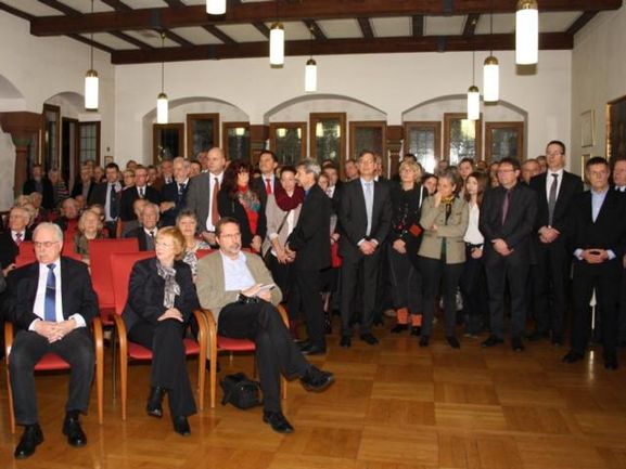 Gut gefüllt zeigte sich der Bürgersaal des Rathaus beim Neujahrsempfang der Stadt am Dreikönigstag